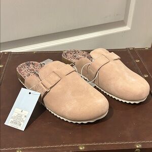 Cat & Jack Kids' Pink Mules, Clogs, Size 3 NWT